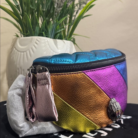 Kurt Geiger Colorful Metallic Fanny Pack - Picture 6 of 13